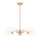 Z-Lite - 3048-5MGLD - Five Light Chandelier - Breton - Modern Gold