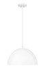 Z-Lite - 4501P16-MW - One Light Pendant - Vega - Matte White