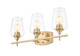 Joliet Three Light Vanity (473-3V-BBR)