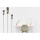 Perle One Light Floor Lamp (ZA-LPR0409)
