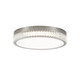 Artcraft - AC5058BN - LED Flushmount - Chevron - Brushed Nickel