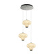 Artcraft - AC5083GR - LED Chandelier - Solara - Graphite