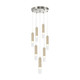Artcraft - AC5107BN - LED Chandelier - Zara - Brushed Nickel