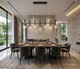 Terra LED Island Pendant (AC6857BK)