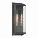 Artcraft - AC9281BK - Two Light Outdoor Lantern - Azure - Black