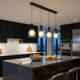 Juna Four Light Island Pendant (SC13384BK)