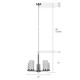 Britton Five Light Chandelier (ICH1234A05BN-FO)