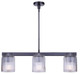Canarm - ICH1243A03BK - Three Light Chandelier - Renzo - Matte Black