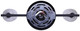 Renzo Three Light Chandelier (ICH1243A03BK)