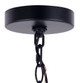 Nella Four Light Chandelier (ICH2257B04BK)