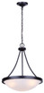 Canarm - ICH4115BK - Three Light Chandelier - Devon - Matte Black