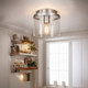 Britton One Light Flush Mount (IFM1234A09BN)