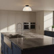 Marek One Light Flush Mount (IFM2260B13BK)