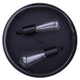 Nina Two Light Flush Mount (IFM2288B12BK)