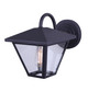 Ira One Light Outdoor Wall Lantern (IOL764BKG)