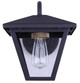 Ira One Light Outdoor Wall Lantern (IOL764BKG)