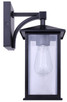 Rossland One Light Outdoor Down Light (IOL768BK)