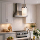 Britton One Light Pendant (IPL1234A01BN-FO)