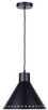Albie One Light Pendant (IPL1237A01BK)