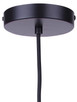Albie One Light Pendant (IPL1237A01BK)