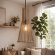 Elim One Light Pendant (IPL1238A01BKB24)