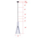 Elim One Light Pendant (IPL1238A01BW24)