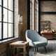 Malek One Light Pendant (IPL1250A01BK-SR)