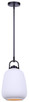 Canarm - IPL2263B01BK - One Light Pendant - Kaslo - Matte Black