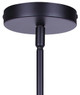 Kaslo One Light Pendant (IPL2263B01BK)