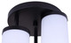 Britton Three Light Semi-Flush Mount (ISF1234A03BK-FO)