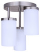 Britton Three Light Semi-Flush Mount (ISF1234A03BN-FO)