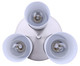Britton Three Light Semi-Flush Mount (ISF1234A03BN-FO)
