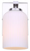 Bram One Light Wall Sconce (IVL1241A01BN)