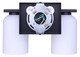 Bram Two Light Vanity (IVL1241A02BK)