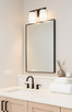 Bram Two Light Vanity (IVL1241A02BK)
