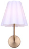 Iris One Light Wall Sconce (IWF1239A01GD)