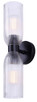 Canarm - IWF1252A02BK - Two Light Wall Fixture - Omarion - Matte Black