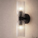 Omarion Two Light Wall Fixture (IWF1252A02BK)