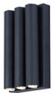 Canarm - LOL781BK - LED Outdoor Wall Mount - Noctra - Black (Sand)