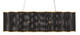 Nightwood Black Chandelier Eight Light Chandelier (9000-0512)