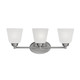 Millennium - 3223-BPW - Three Light Vanity - Franklin - Brushed Pewter