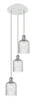 Innovations - 113B-3P-WPC-G559-5SDY - Three Light Pendant - Ballston - White Polished Chrome