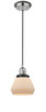 Innovations - 201CBP-PNBK-G171 - One Light Mini Pendant - Franklin Restoration - Polished Nickel