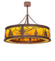 Meyda Tiffany - 284136 - LED Pendant - Tamarack - Wrought Iron On Rust