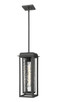 Innovations - 9951-1H-BK-19-CG-BK-WG - One Light Pendant - Mansfield - Matte Black
