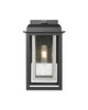 Mansfield One Light Outdoor Wall Sconce (9951-1W-BK-13-CG-SV-SDY)