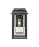 Mansfield One Light Outdoor Wall Sconce (9951-1W-BK-13-CG-SV-WG)