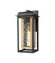 Innovations - 9951-1W-BK-16-CG-BR-WG - One Light Wall Sconce - Mansfield - Matte Black