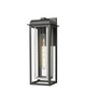Innovations - 9951-1W-BK-20-CG-SV-CL - One Light Wall Sconce - Mansfield - Matte Black