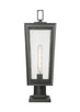 Madison One Light Outdoor Post Lantern (9952-1PLT-BK-23-SDY)